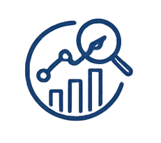 Strategic Intelligence and Real-Time Monitoring Icon